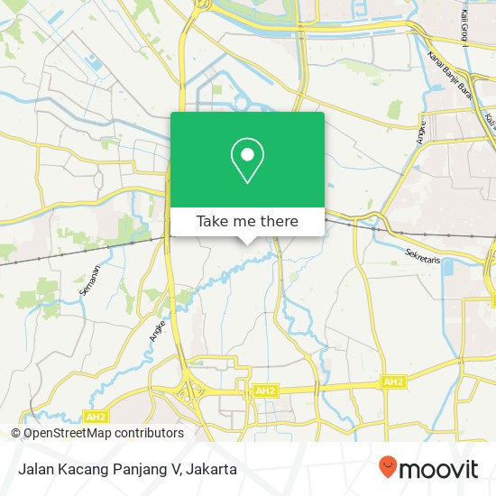 Jalan Kacang Panjang V map