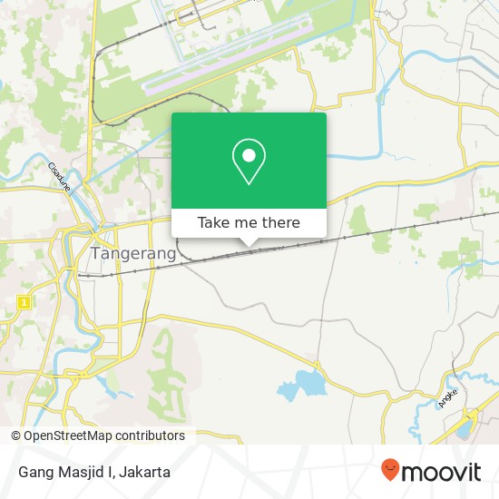 Gang Masjid I map