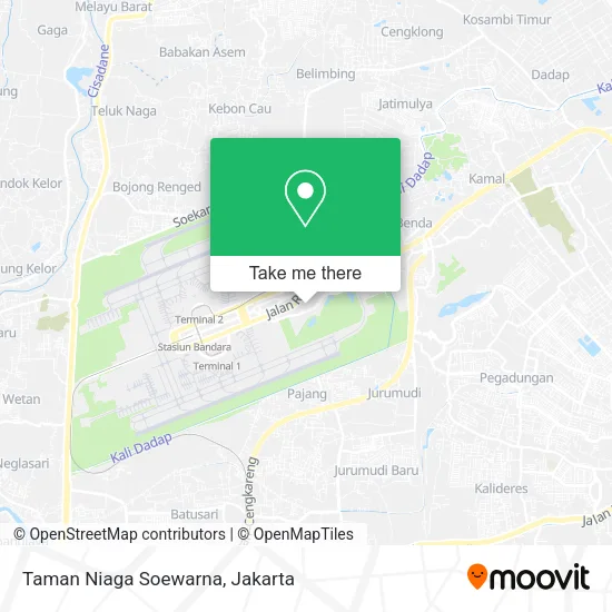 Taman Niaga Soewarna map