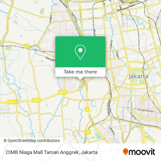 CIMB Niaga Mall Taman Anggrek map