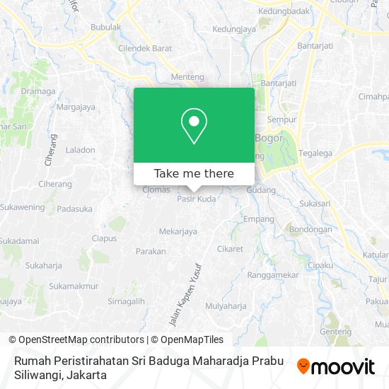 Rumah Peristirahatan Sri Baduga Maharadja Prabu Siliwangi map