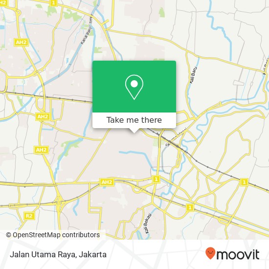 Jalan Utama Raya map