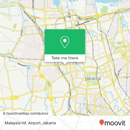 Malaysia Int. Airport map