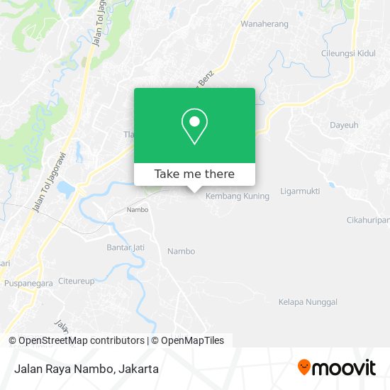 Jalan Raya Nambo map