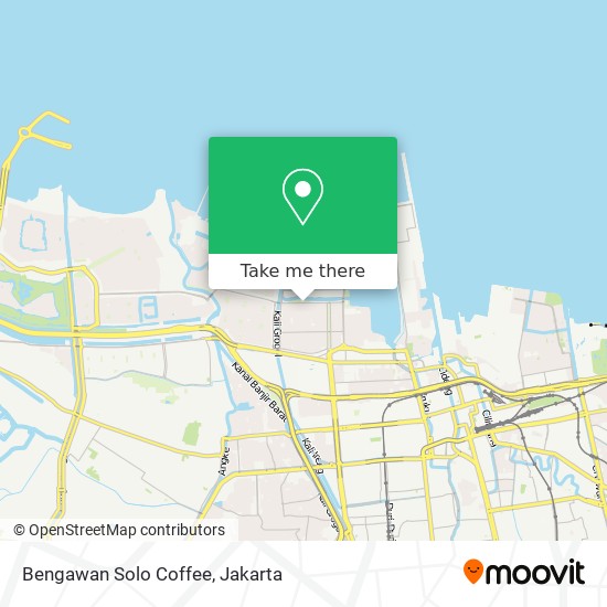 Bengawan Solo Coffee map