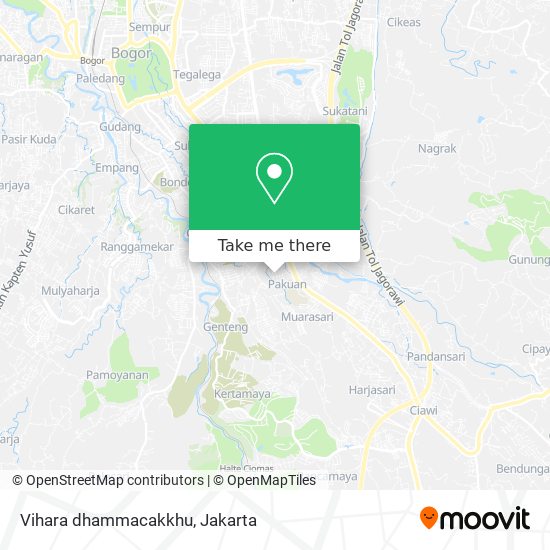 Vihara dhammacakkhu map