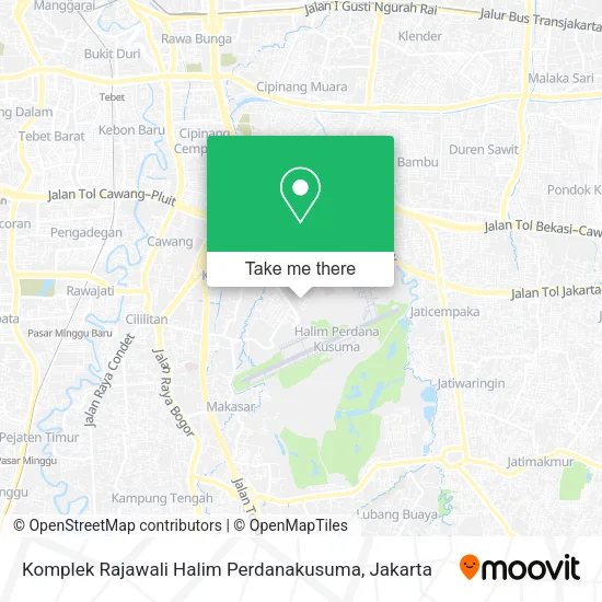 Komplek Rajawali Halim Perdanakusuma map