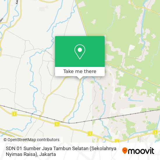 SDN 01 Sumber Jaya Tambun Selatan (Sekolahnya Nyimas Raisa) map