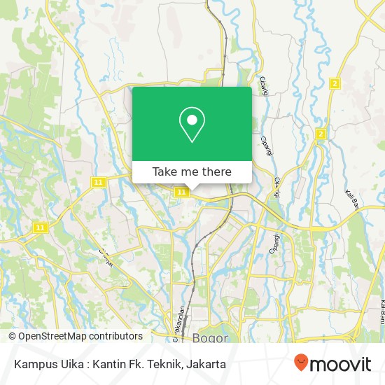 Kampus Uika : Kantin Fk. Teknik map