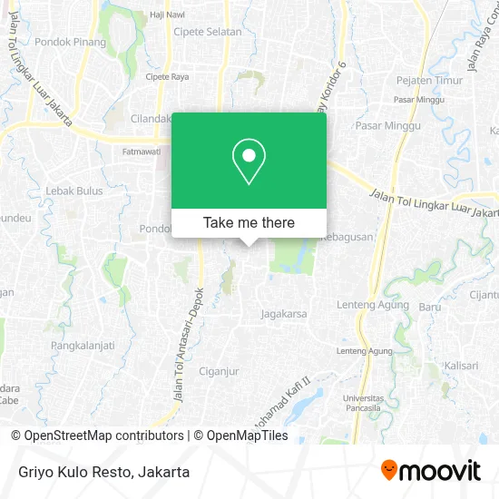 Griyo Kulo Resto map