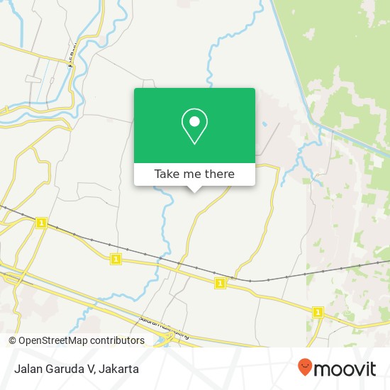 Jalan Garuda V map