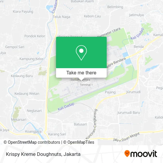 Krispy Kreme Doughnuts map