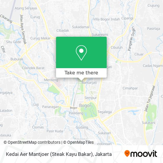 Kedai Aer Mantjoer (Steak Kayu Bakar) map