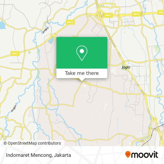 Indomaret Mencong map