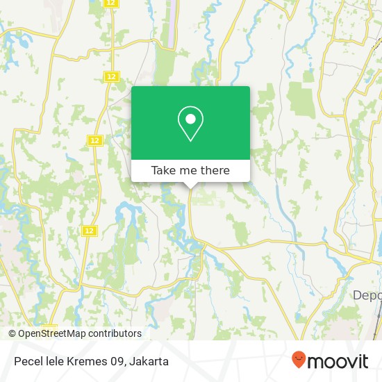 Pecel lele  Kremes 09 map