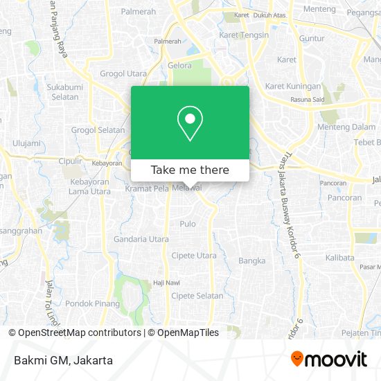 Bakmi GM map