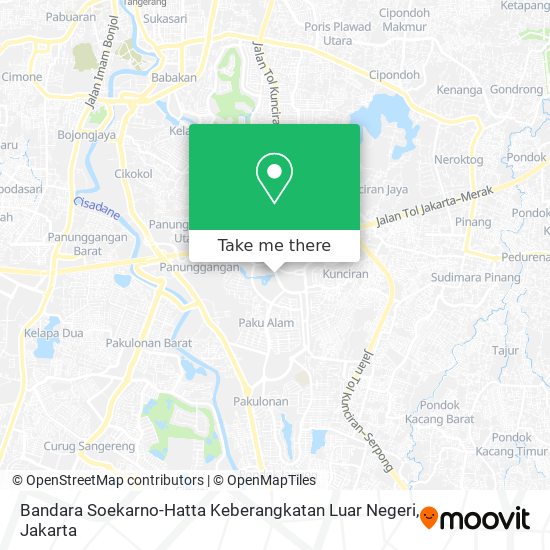 Bandara Soekarno-Hatta Keberangkatan Luar Negeri map