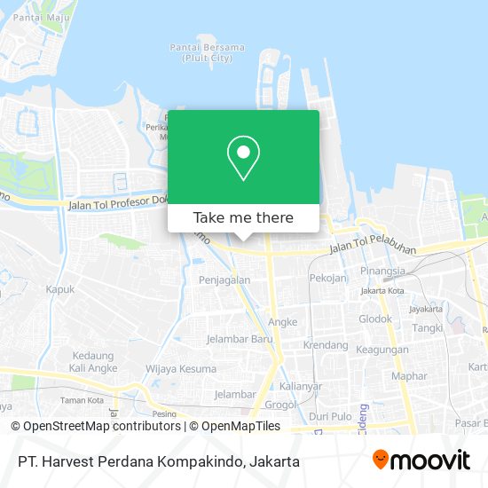 PT. Harvest Perdana Kompakindo map
