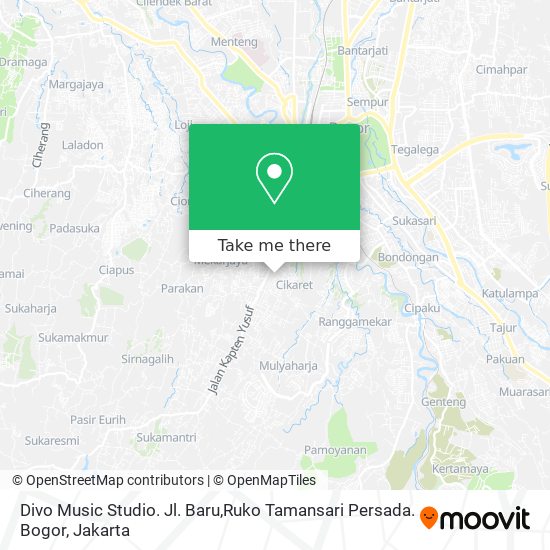 Divo Music Studio. Jl. Baru,Ruko Tamansari Persada. Bogor map