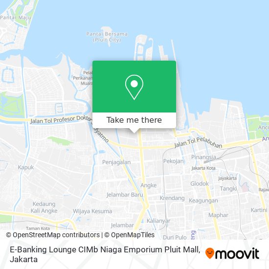 E-Banking Lounge CIMb Niaga Emporium Pluit Mall map