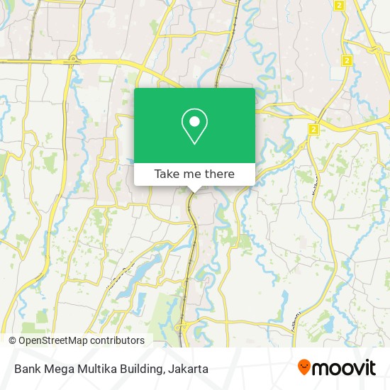 Bank Mega Multika Building map