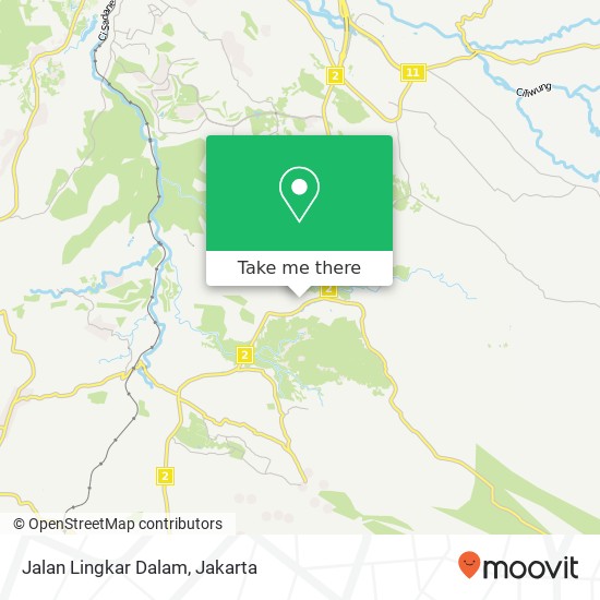Jalan Lingkar Dalam map