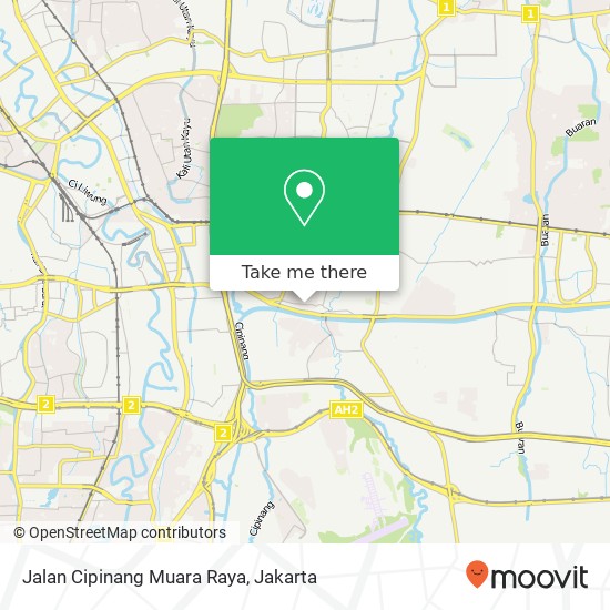 Jalan Cipinang Muara Raya map