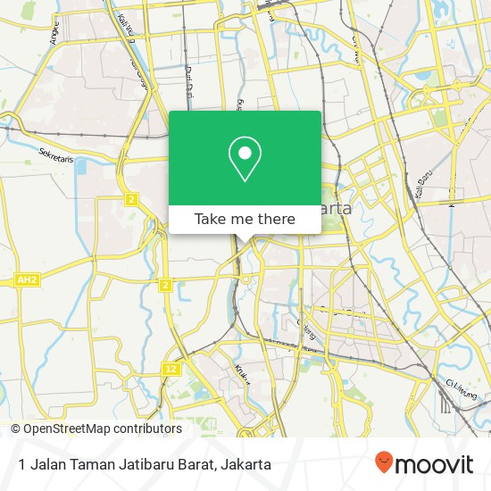 1 Jalan Taman Jatibaru Barat map