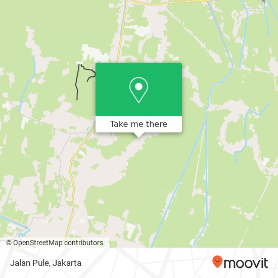 Jalan Pule map