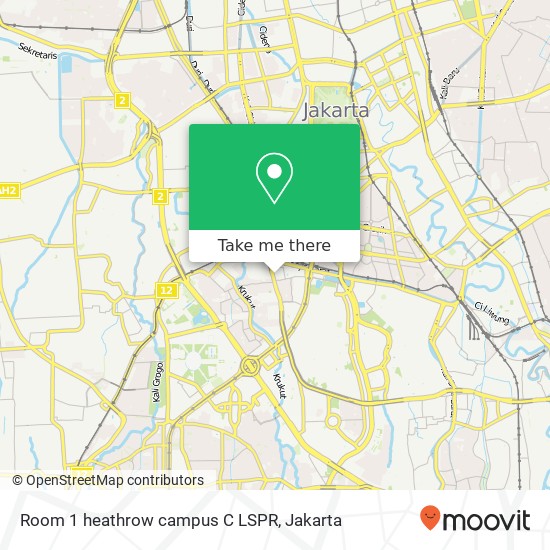 Room 1 heathrow campus C LSPR map