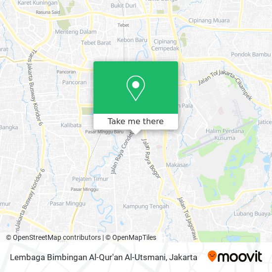 Lembaga Bimbingan Al-Qur'an Al-Utsmani map