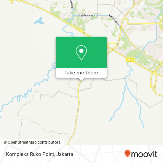 Kompleks Ruko Point map