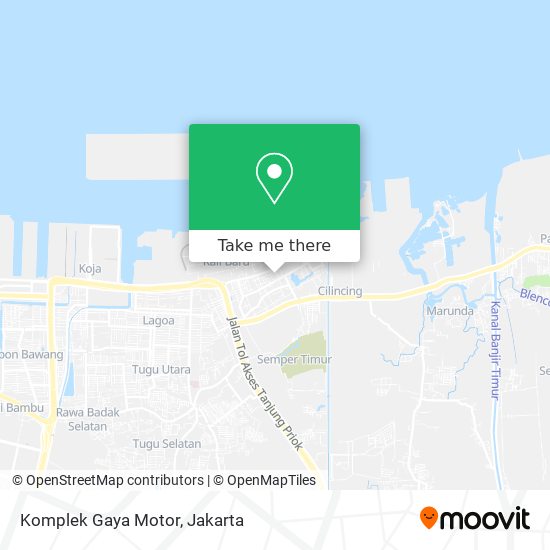 Komplek Gaya Motor map