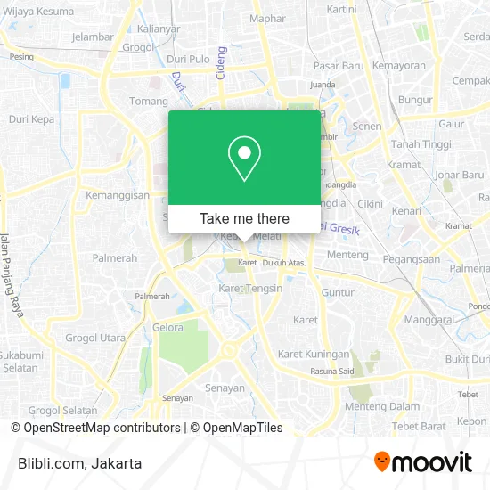 Blibli.com map