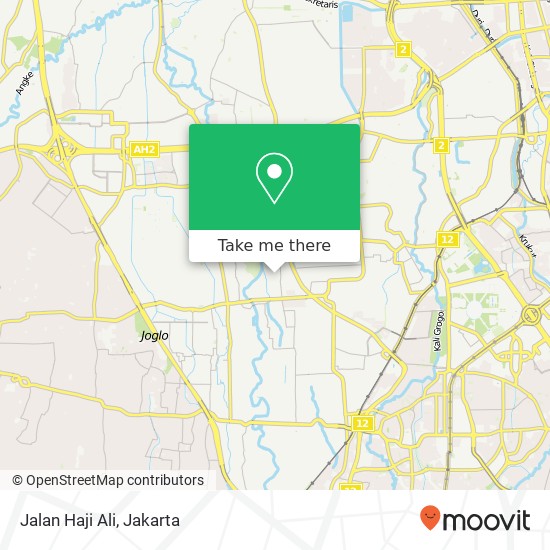 Jalan Haji Ali map