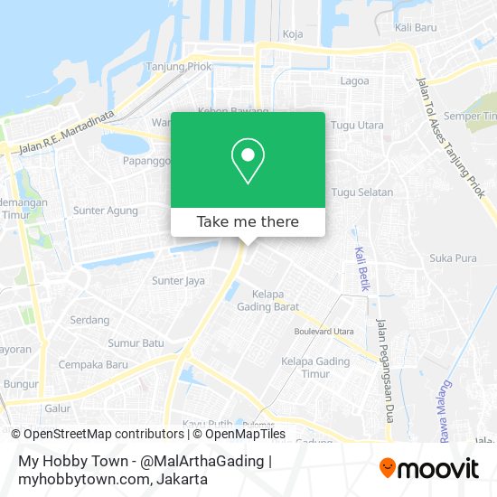 My Hobby Town - @MalArthaGading | myhobbytown.com map