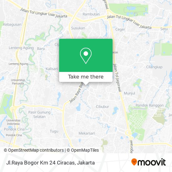 Jl.Raya Bogor Km 24 Ciracas map