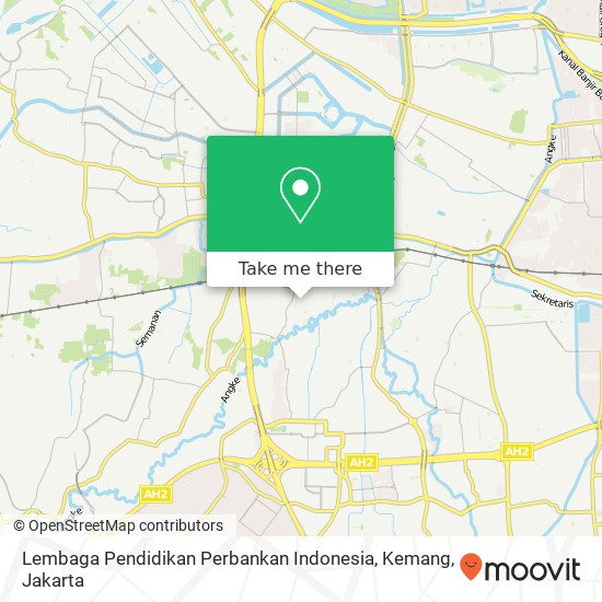 Lembaga Pendidikan Perbankan Indonesia, Kemang map