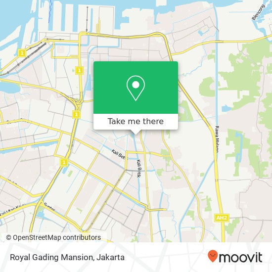 Royal Gading Mansion map