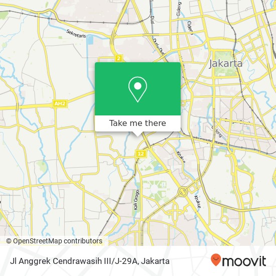 Jl Anggrek Cendrawasih III / J-29A map