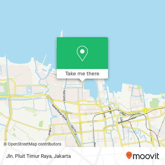 Jln. Pluit Timur Raya map