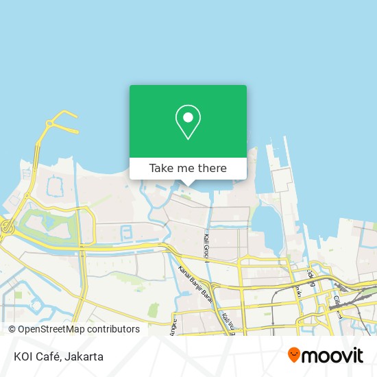 KOI Café map