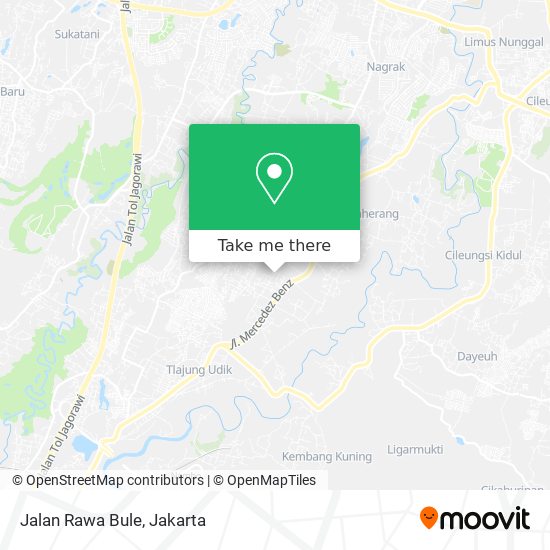 Jalan Rawa Bule map