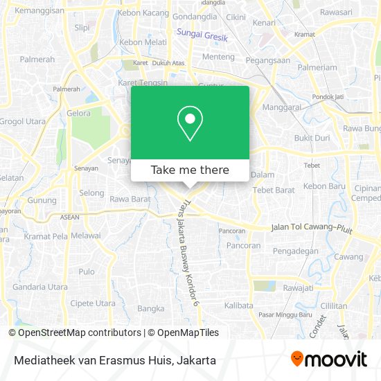 Mediatheek van Erasmus Huis map