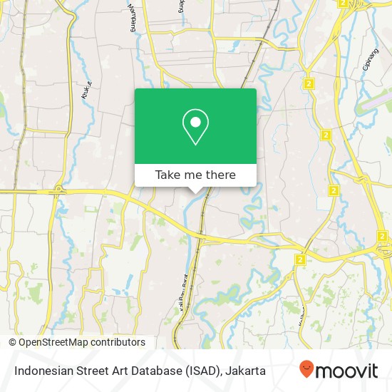 Indonesian Street Art Database (ISAD) map