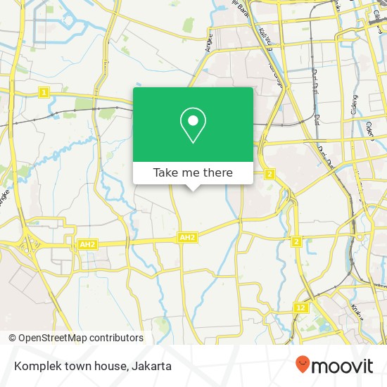 Komplek town house map