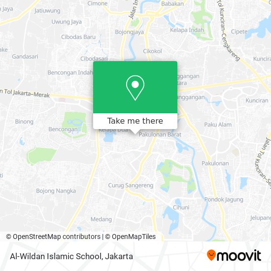 Al-Wildan Islamic School map