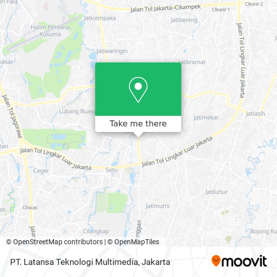 PT. Latansa Teknologi Multimedia map