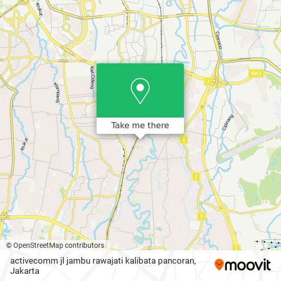 activecomm jl jambu rawajati kalibata pancoran map