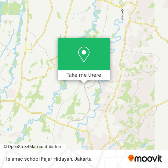 Islamic school Fajar Hidayah map
